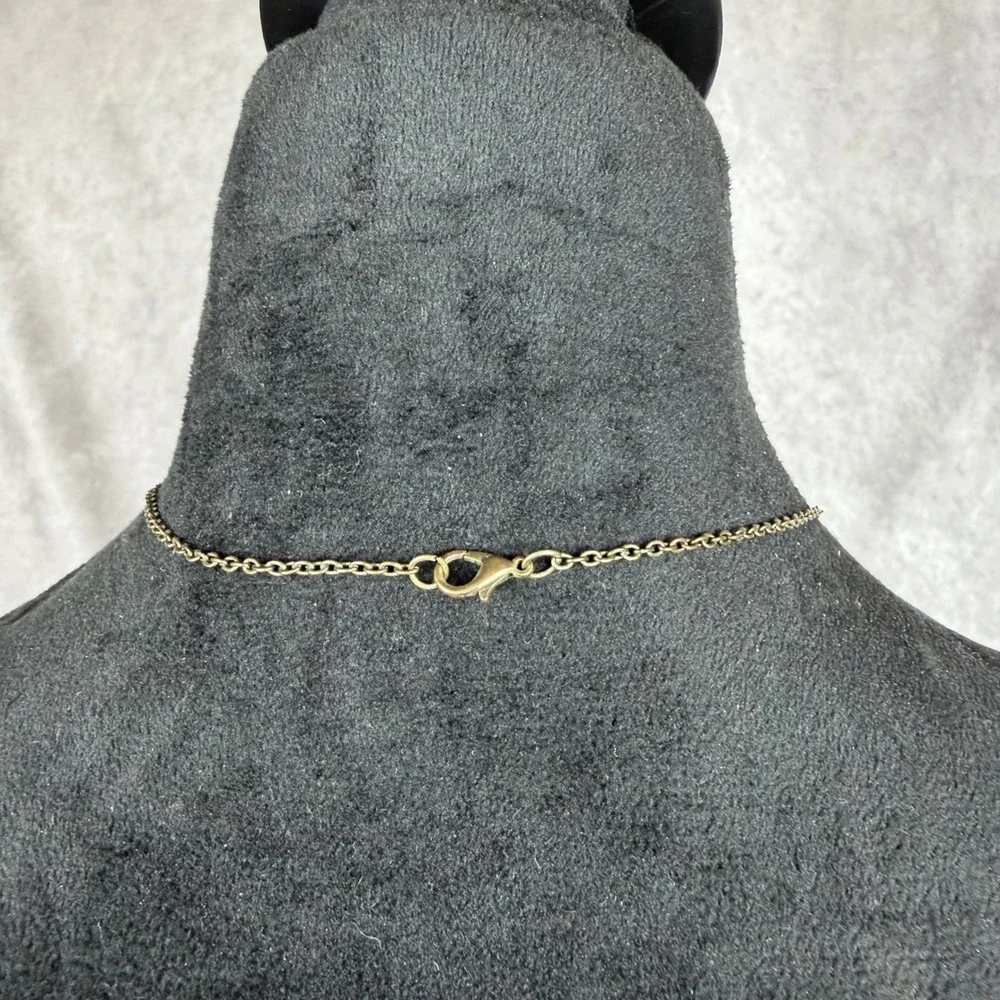 Vtg Brass Filigree Essential Oil Aromatherapy Diffuser Locket‎ Necklace Mandala